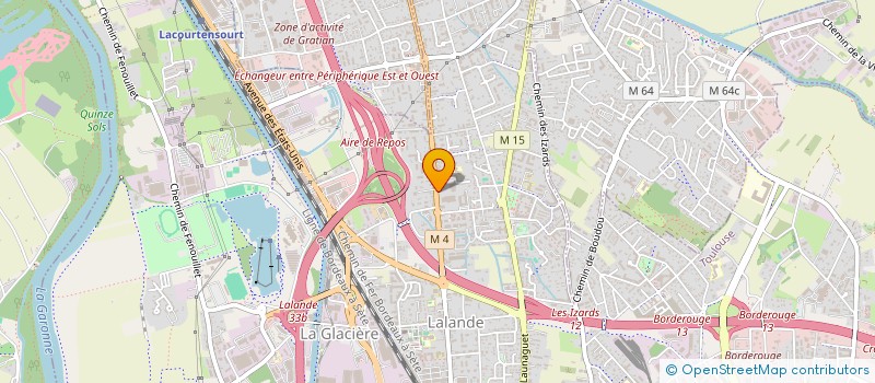 localisation de l'entreprise MADAME PIERRETTE ROUMAGNOU à TOULOUSE