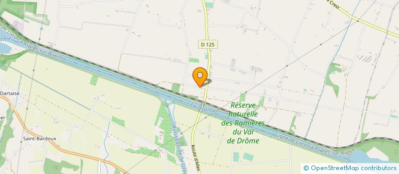 localisation de l'entreprise MADAME PIERRETTE SALLA  ALLEX