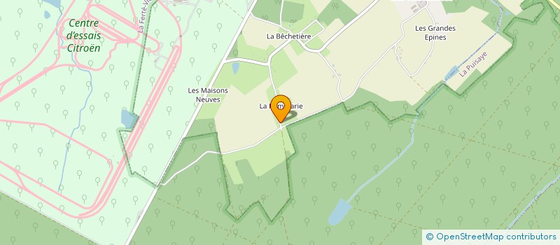 localisation de l'entreprise MADAME PIERRETTE SAUVAGE à LES RESSUINTES