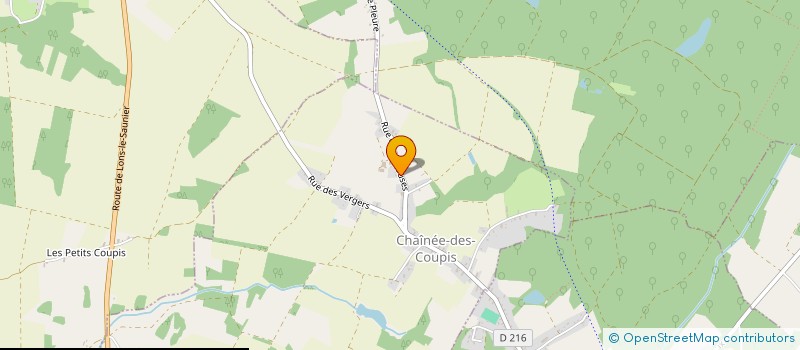 localisation de l'entreprise MADAME PIERRETTE SCHIESSLE  CHAINEE-DES-COUPIS