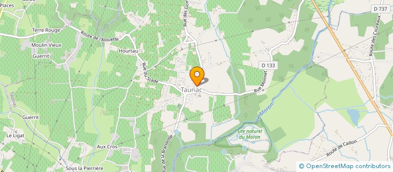 localisation de l'entreprise MADAME PIERRETTE TASTA  TAURIAC