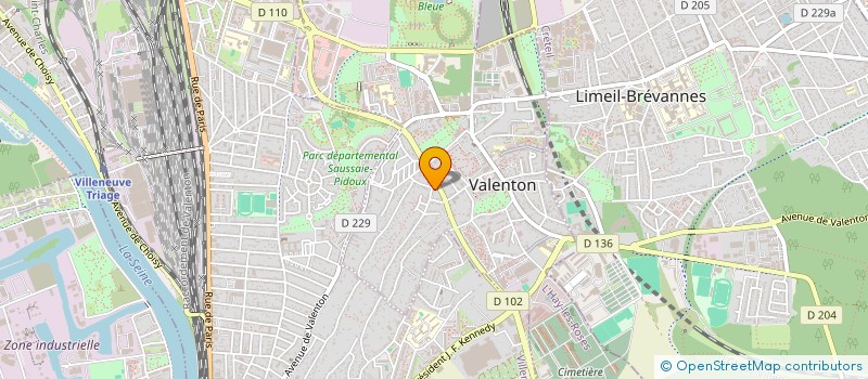 localisation de l'entreprise MADAME PIERRINE LENTI MBIELEU  VALENTON