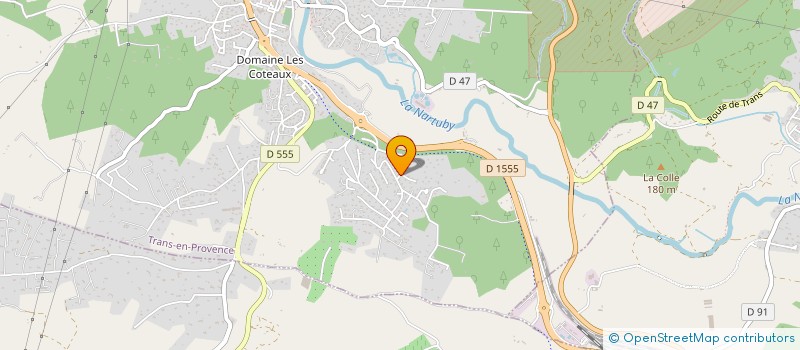 localisation de l'entreprise MADAME PIERRINE MELANI à TRANS-EN-PROVENCE