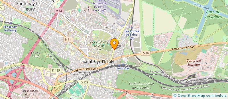 localisation de l'entreprise MADAME PILAR ESCRIVA à SAINT-CYR-L'ECOLE