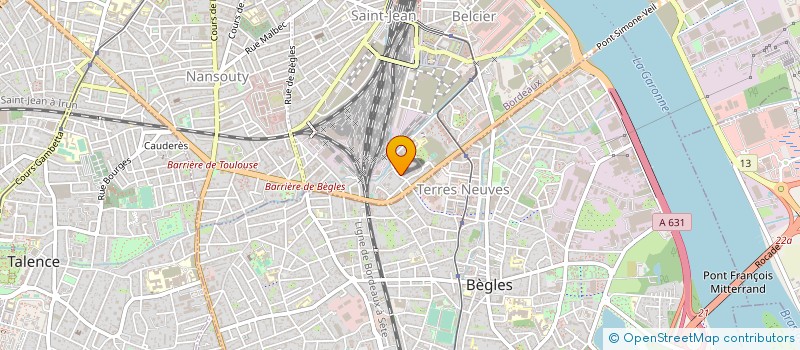 localisation de l'entreprise MADAME PILAR HERNANDEZ à BORDEAUX