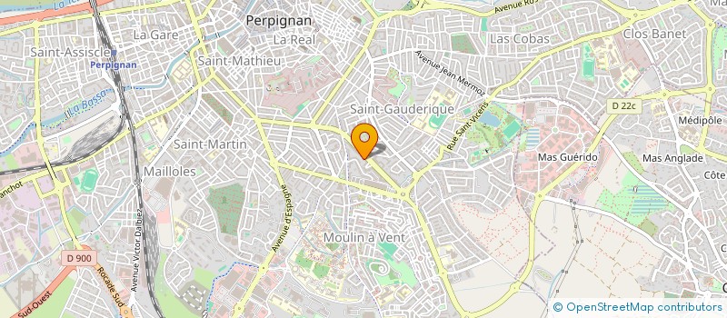 localisation de l'entreprise MADAME PILAR JOVANOVICH  PERPIGNAN