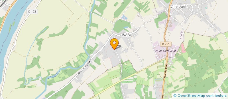 localisation de l'entreprise MADAME PILAR NIETO  CANDE-SUR-BEUVRON