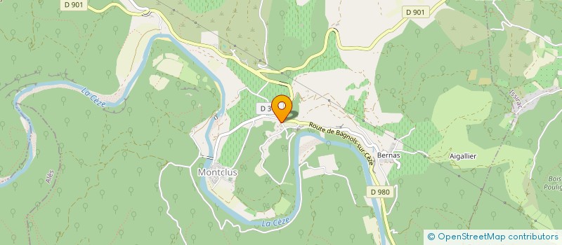 localisation de l'entreprise MADAME PILAR SANCHEZ ALARCON  MONTCLUS