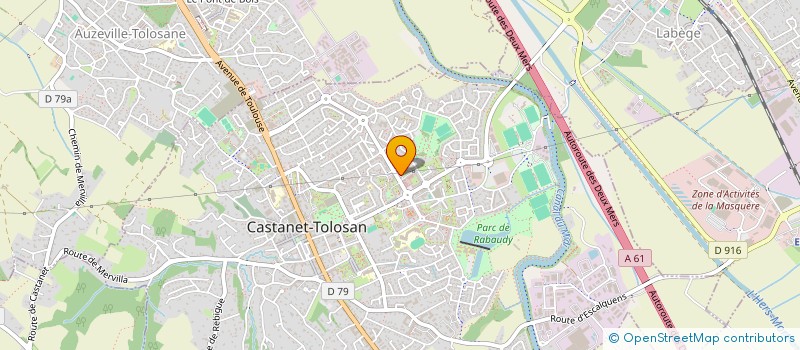 localisation de l'entreprise MADAME PILIN GUTIERREZ PLASENCIA à CASTANET-TOLOSAN