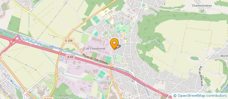 localisation de l'entreprise MADAME PINAR KUCUKER  BOURGOIN-JALLIEU