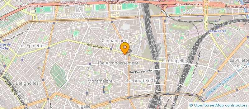 localisation de l'entreprise MADAME PING JIAO  PARIS