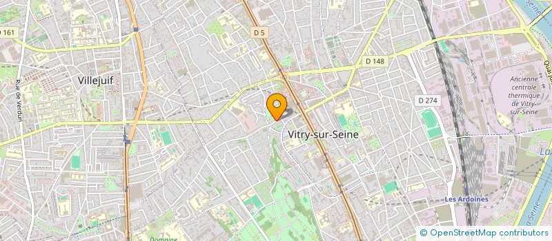 localisation de l'entreprise MADAME PING PHOMMACHANH à VITRY-SUR-SEINE