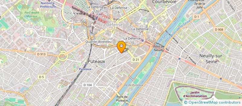 localisation de l'entreprise MADAME PINGTING DU  PUTEAUX