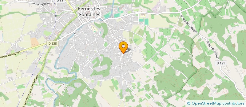 localisation de l'entreprise MADAME PINGYI YANG  PERNES-LES-FONTAINES