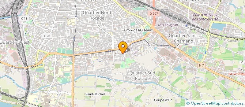 localisation de l'entreprise MADAME PIOVA VAYR à AVIGNON