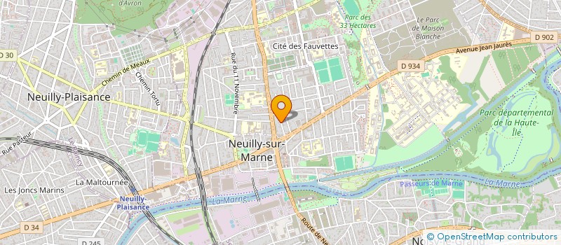localisation de l'entreprise MADAME PIRET KARTUS à NEUILLY-SUR-MARNE