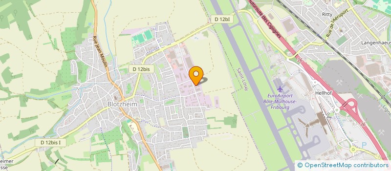 localisation de l'entreprise MADAME PIROSKA GALAMBOS  BLOTZHEIM