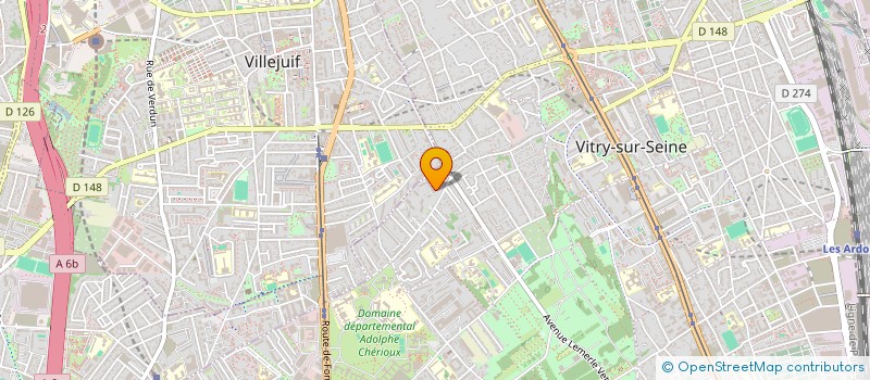 localisation de l'entreprise MADAME PITIARA SIM à VITRY-SUR-SEINE