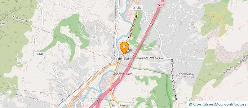 localisation de l'entreprise MADAME PITWIPA KAEWMANEE  ROQUEVAIRE