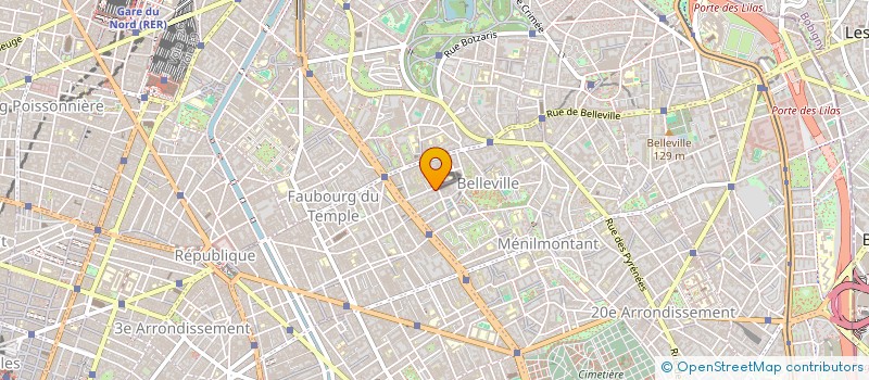 localisation de l'entreprise MADAME PIZZOL MICHELA  PARIS