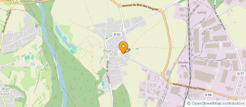 localisation de l'entreprise MADAME PLACIDIA AMIN  BLYES