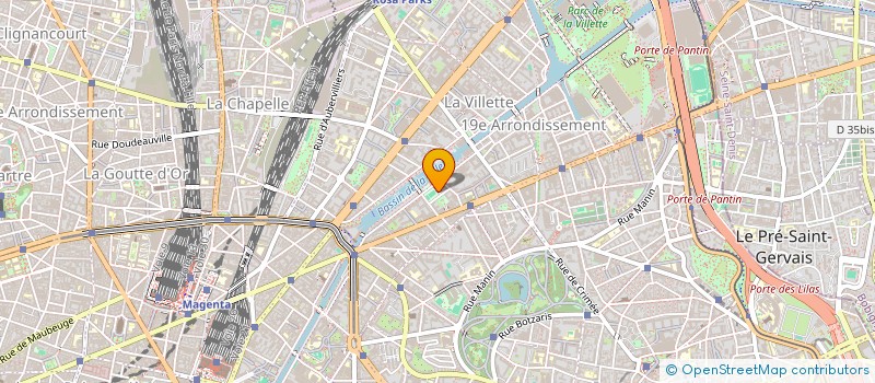 localisation de l'entreprise MADAME PLAMEDI NSUKA ELALI KANGA  PARIS