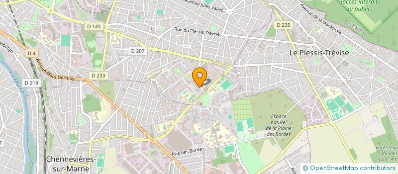localisation de l'entreprise MADAME PLAMEDIE BOMANDEKE NSHINGA à CHAMPIGNY-SUR-MARNE