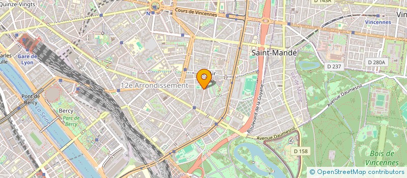 localisation de l'entreprise MADAME PLANTADIS CHIROUX  PARIS