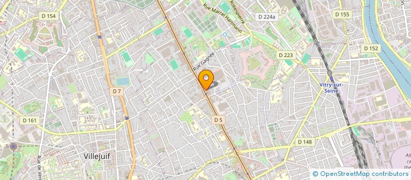 localisation de l'entreprise MADAME POH CHONG  VITRY-SUR-SEINE