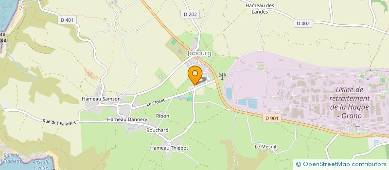 localisation de l'entreprise MADAME POH PUA  LA HAGUE