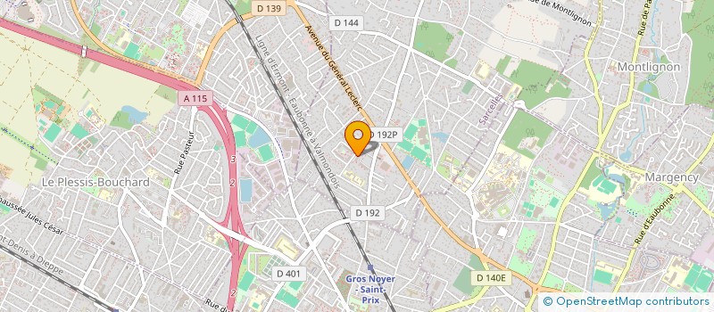 localisation de l'entreprise MADAME POLBERT TAMBAUD à SAINT-PRIX