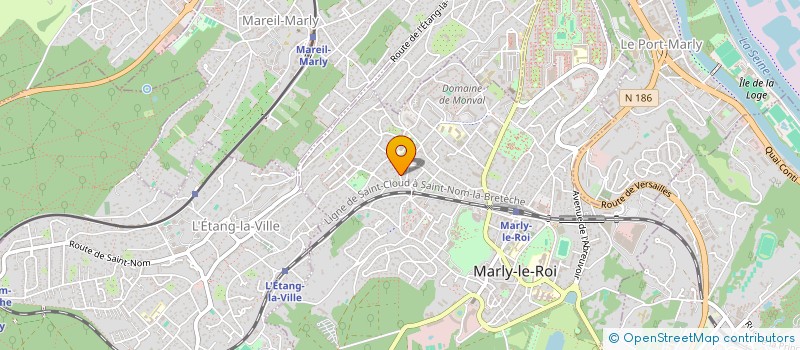 localisation de l'entreprise MADAME POLINA ANFIMOVA à MARLY-LE-ROI