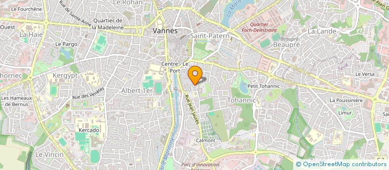 localisation de l'entreprise MADAME POLINA BUKINA à VANNES