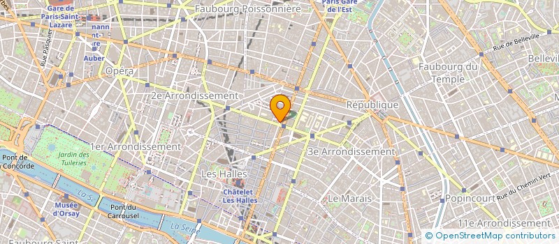 localisation de l'entreprise MADAME POLINA KALININA à PARIS