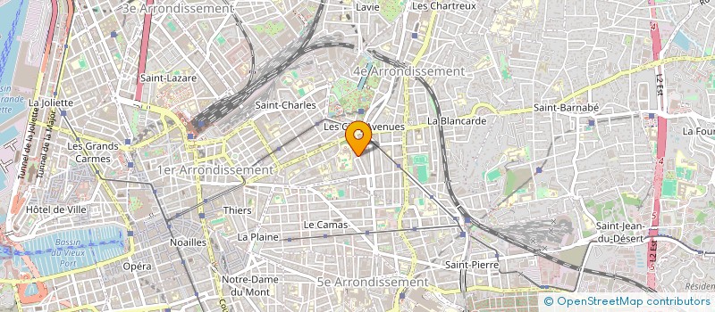 localisation de l'entreprise MADAME POLINA MARTINEZ à MARSEILLE