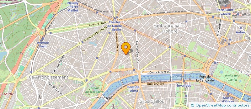 localisation de l'entreprise MADAME POLINA OKRAINSKAYA  PARIS