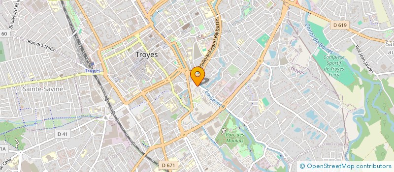 localisation de l'entreprise MADAME POLY MAKUNZA à TROYES