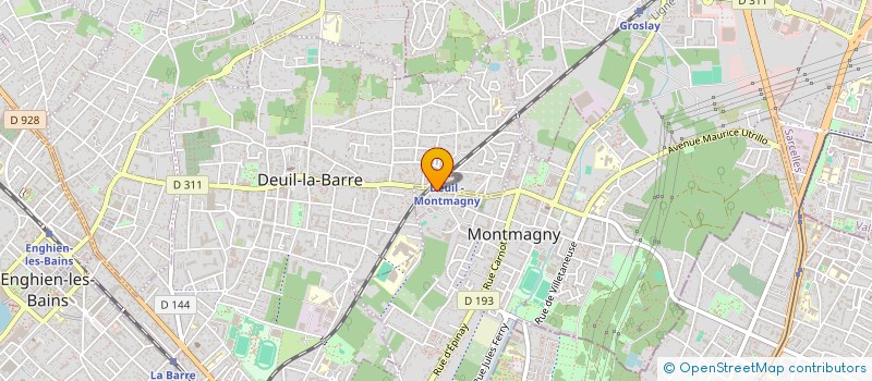 localisation de l'entreprise MADAME POLYANA ALVES OLIVEIRA  MONTMAGNY