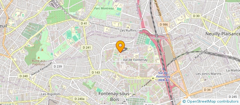 localisation de l'entreprise MADAME POLYANA FERNANDES ROCHAS NEVES à FONTENAY-SOUS-BOIS