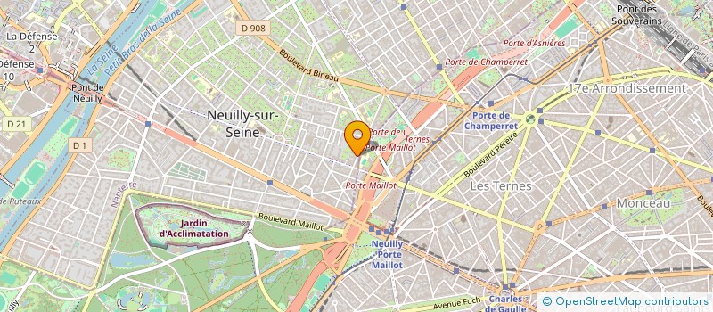 localisation de l'entreprise MADAME POME QUITARD à NEUILLY-SUR-SEINE