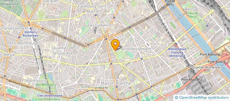 localisation de l'entreprise MADAME PONGO KWENGE  PARIS