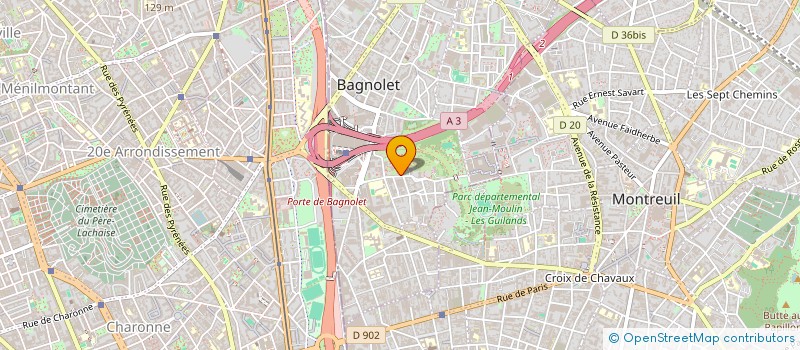 localisation de l'entreprise MADAME POOJA BIERI à BAGNOLET