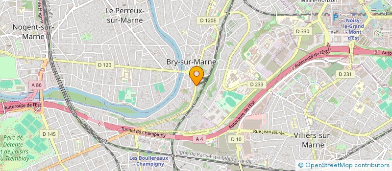 localisation de l'entreprise MADAME POONEH AZIMINEJADI à BRY-SUR-MARNE