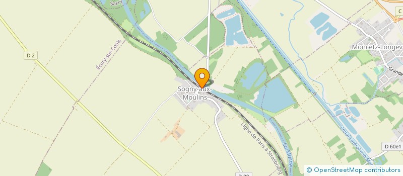 localisation de l'entreprise MADAME PORTNER GABRIELLE  SOGNY-AUX-MOULINS