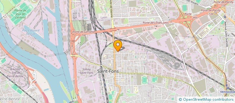 localisation de l'entreprise MADAME PORUMBITA COVACIU  SAINT-FONS