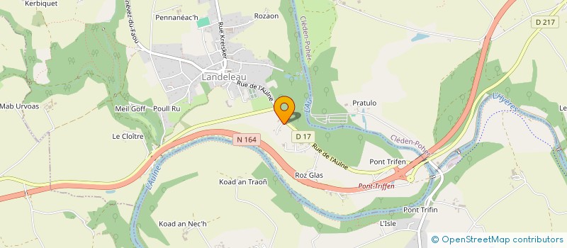 localisation de l'entreprise MADAME POUPON NADINE  COLLOREC