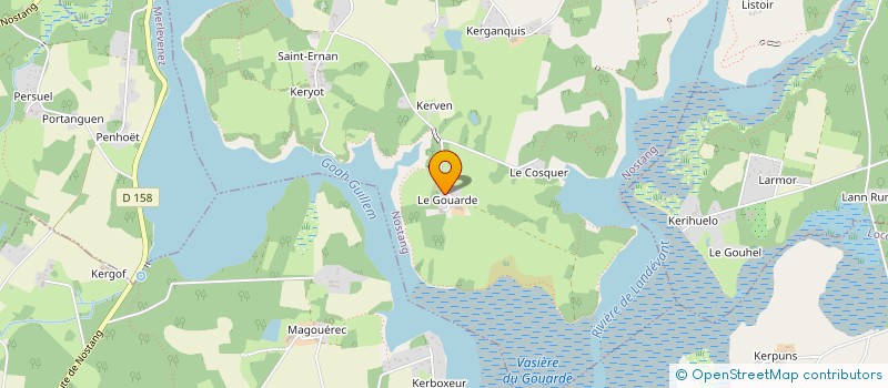 localisation de l'entreprise MADAME POURCHASSE MAUGERE à NOSTANG