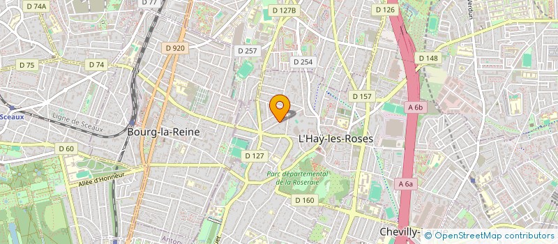localisation de l'entreprise MADAME PRADIER SEVIN à L'HAY-LES-ROSES