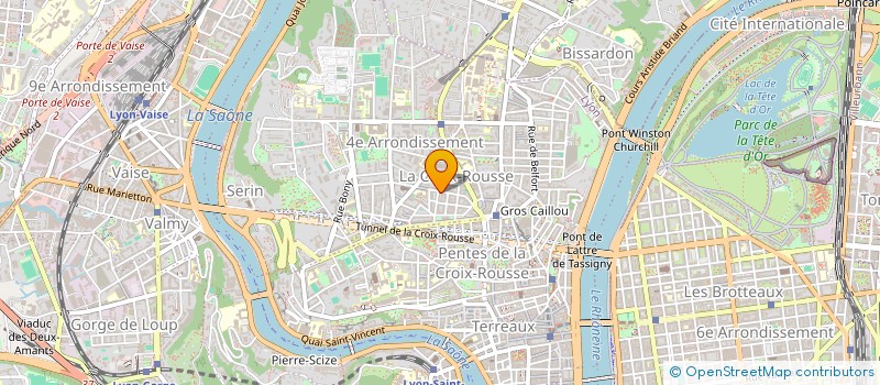 localisation de l'entreprise MADAME PRALINE PRAT à LYON