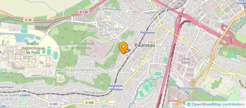 localisation de l'entreprise MADAME PRAPAPORN TUAYCHAROEN à PALAISEAU